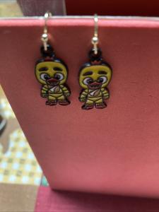 Chica Earrings from Five Nights at Freddy's