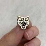 Foxy Wooden Stud Earrings from Five Nights at Freddy's