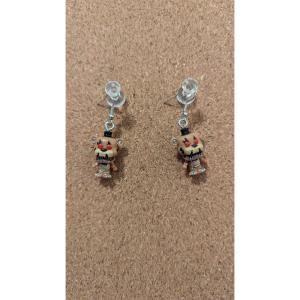 Five Nights at Freddy's Nightmare Freddy Earrings