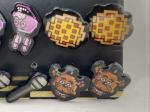 FNAF Pixelated Earrings Set - 6pcs