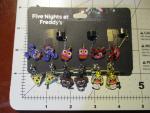 FNAF Bonnie Chica Foxy Earring Set