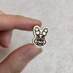 Five Nights at Freddy's Bonnie earrings