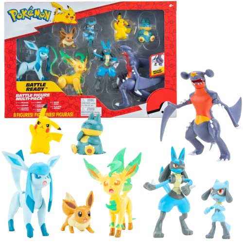 Pokemon Characters Set 8-Pack - Official Pokemon Figurines