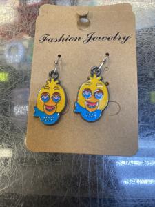 Chica Earrings from Five Nights at Freddy's