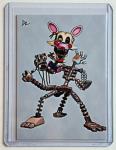 Mangle Limited Edition Signed Five Nights At Freddy's Card