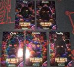 Five Nights at Freddy's Full Set of 5 Cards