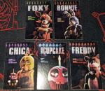 Five Nights at Freddy's Full Set of 5 Cards