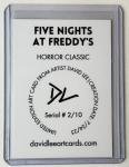 Signed Five Nights at Freddy's Horror Classic Card