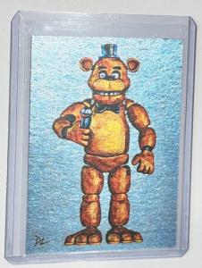 Freddy Fazbear Signed 1/1 Trading Card
