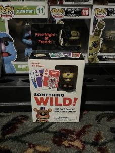 Five Nights at Freddy's Wild Card Game with Figure