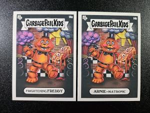 Freddy Fazbear Garbage Pail Kids Card Set