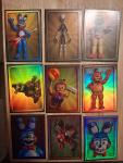 Five Nights at Freddy's Trading Cards Set with Tin