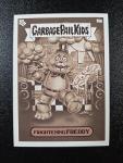 Freddy Fazbear Garbage Pail Kids Card - Sepia SP