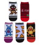 Five Nights at Freddy's 5-Pair Ankle Socks Set