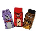 FNAF Character Mid-Calf Crew Socks - 3 Pairs