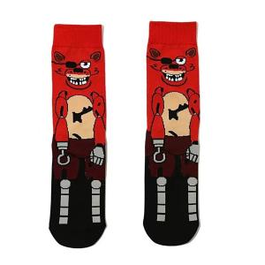 FNAF Foxy 360 Design Crew Socks