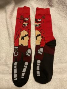 FNAF Foxy Unisex Crew Socks for Boys