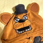 Freddy Fazbear Halloween Hooded Jumpsuit S/M