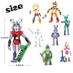 Five Nights at Freddy's 8PCS Movable Action Figures