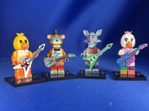 Glamrock Freddy and Friends FNAF Action Figures