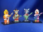 Glamrock Freddy and Friends FNAF Action Figures