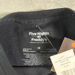 Five Nights at Freddy's Black Graphic Tee