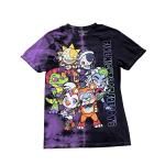 FNAF Security Breach Chibi Tie Dye T-shirt, Purple