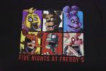 Five Nights at Freddy's Animatronics Black T-Shirt
