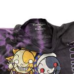 FNAF Security Breach Chibi Tie Dye T-shirt, Purple