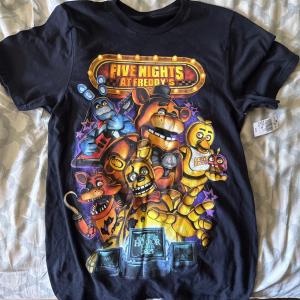 Five Nights at Freddy's Black Halloween T-Shirt