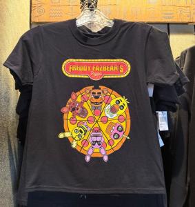 FNAF Youth Pizza Shirt for Halloween Fun