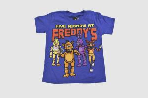 Five Nights at Freddy's Boys Pixel Style Shirt