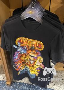 Five Nights at Freddy's Halloween Black T-Shirt