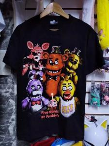 Five Nights at Freddy's Black Unisex T-Shirt