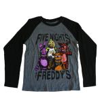 Five Nights at Freddy's Boys' Gray/Black T-Shirt