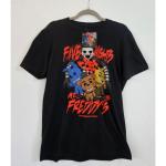 FNAF Retro Horror Graphic Tee for Men