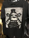 Freddy Fazbear Mugshot Kids' T-Shirt - Black