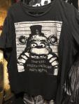 Freddy Fazbear Mugshot Kids' T-Shirt - Black