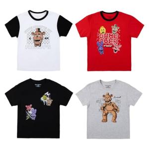 Five Nights at Freddy's Youth T-Shirt 4-Pack