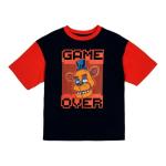 FNAF Game Over Colorblock Crew Neck T-Shirt