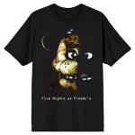Five Nights at Freddy's XL Black T-Shirt