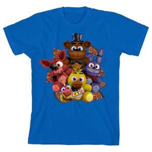Five Nights at Freddy's Youth Royal Blue T-Shirt