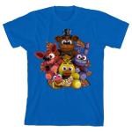 Five Nights at Freddy's Youth Royal Blue T-Shirt