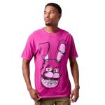 Bonnie The Bunny Men's Purple Tee - Large