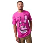 Bonnie The Bunny Men's Purple Tee - Large