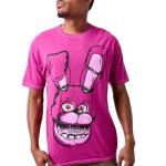 Bonnie The Bunny Men's Purple Tee - Large