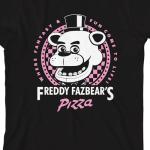 Kids Five Nights at Freddy's Black T-Shirt - Medium