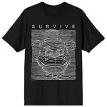 Five Nights at Freddy's Men's Black Crew Neck T-Shirt