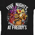 Kids' Five Nights at Freddy's Character T-Shirt