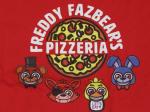 Five Nights at Freddy's Classic Pizzeria Red Tee